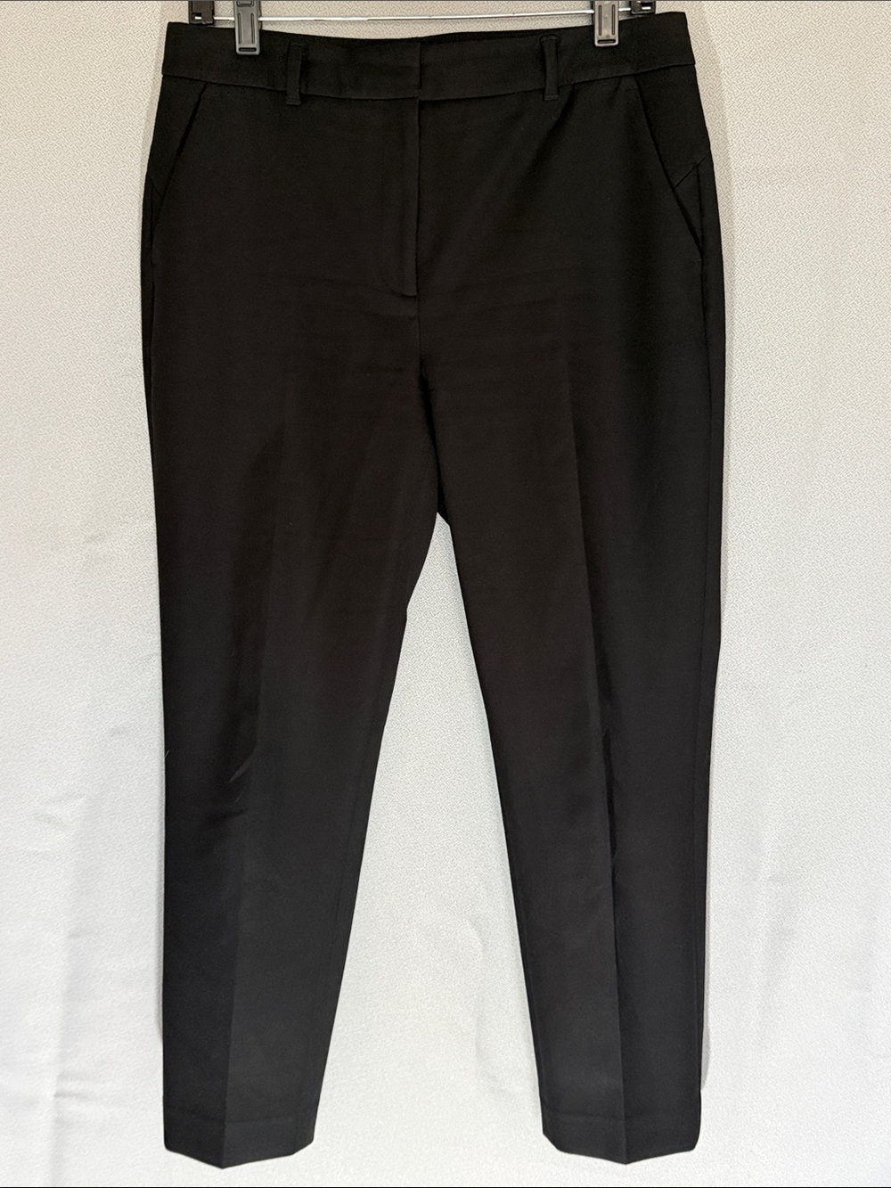 White House Black Market The Slim Ankle Pants Black Size 8 Career Stretch